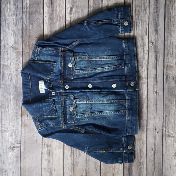 Gymboree Toddler Girls Blue Jean Jacket - Picture 3 of 11